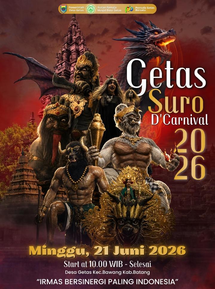 SURONAN Suro Carnival Desa Getas Kabupaten Batang 2026