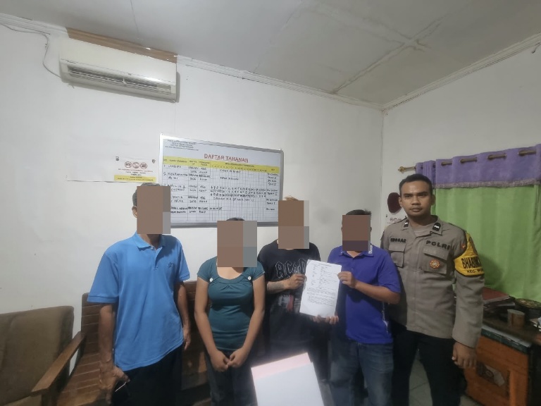 korban dan para terduga pelaku sepakat menyelesaikan permasalahan secara kekeluargaan.